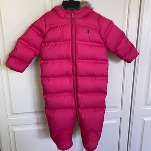 Ralph Lauren 9 month snow suit